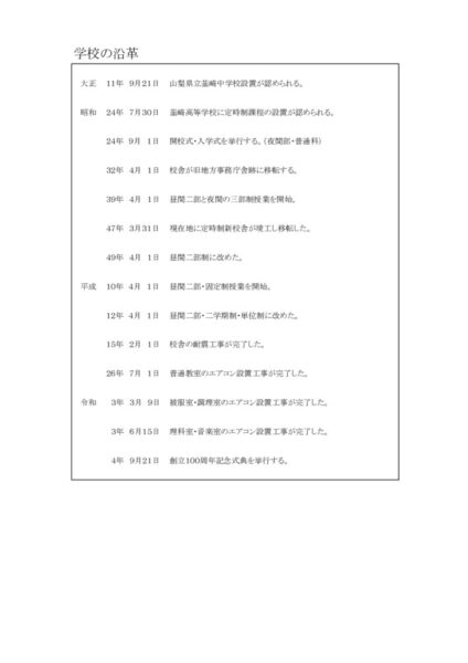 ③ＨＰ学校の沿革　のサムネイル